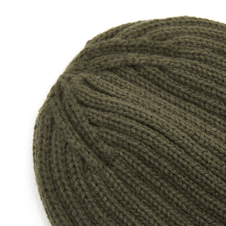 Rib-knit beanie "Sotar" Army Green